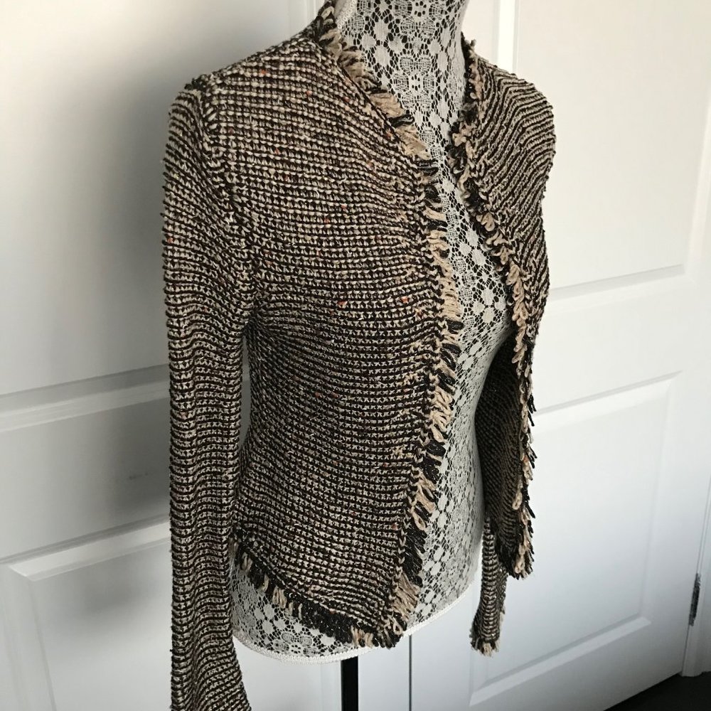 H&M Fringed Knit Jacket - Picture 3 of 9